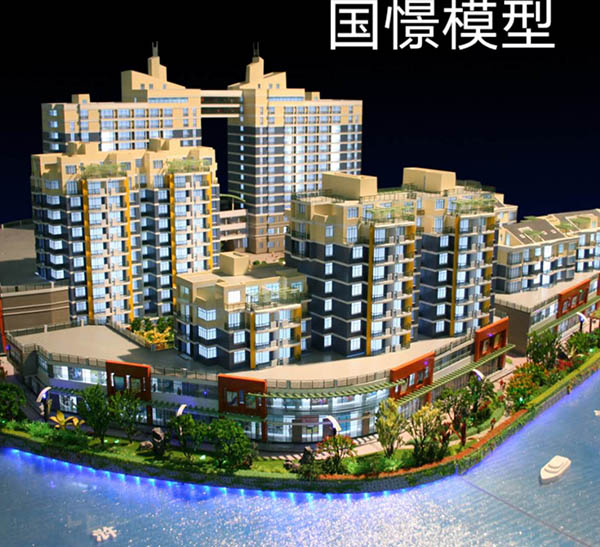 尼玛县建筑模型